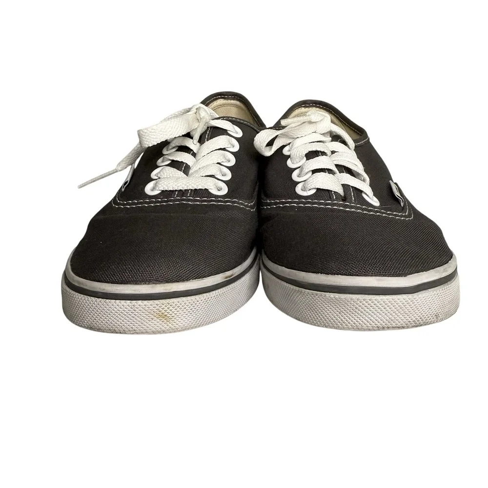 Vans Gray‎ and White Classic Lace Up Women's Sneakers size 6.5